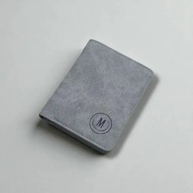 Imported Leather Short Wallet