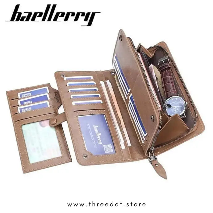 Baellery classic long wallet