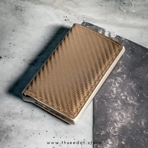 Pop Up Wallet, Slim Minimalist Credit Card Holder For Men and Women RFID Blocking Mini Metal Case