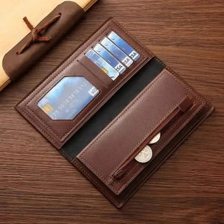 Premium Men's Long Wallet