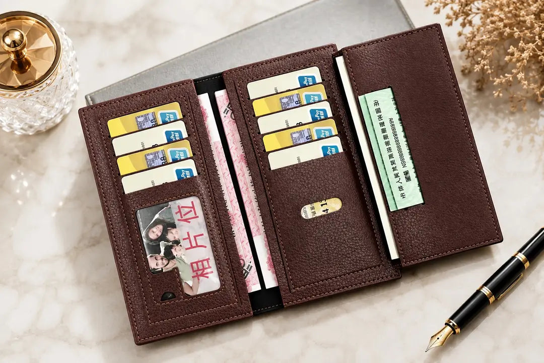 Premium Men's Long Wallet